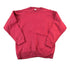 Vintage 1980s Blank Burgundy Crew Neck Sweatshirt Men&
