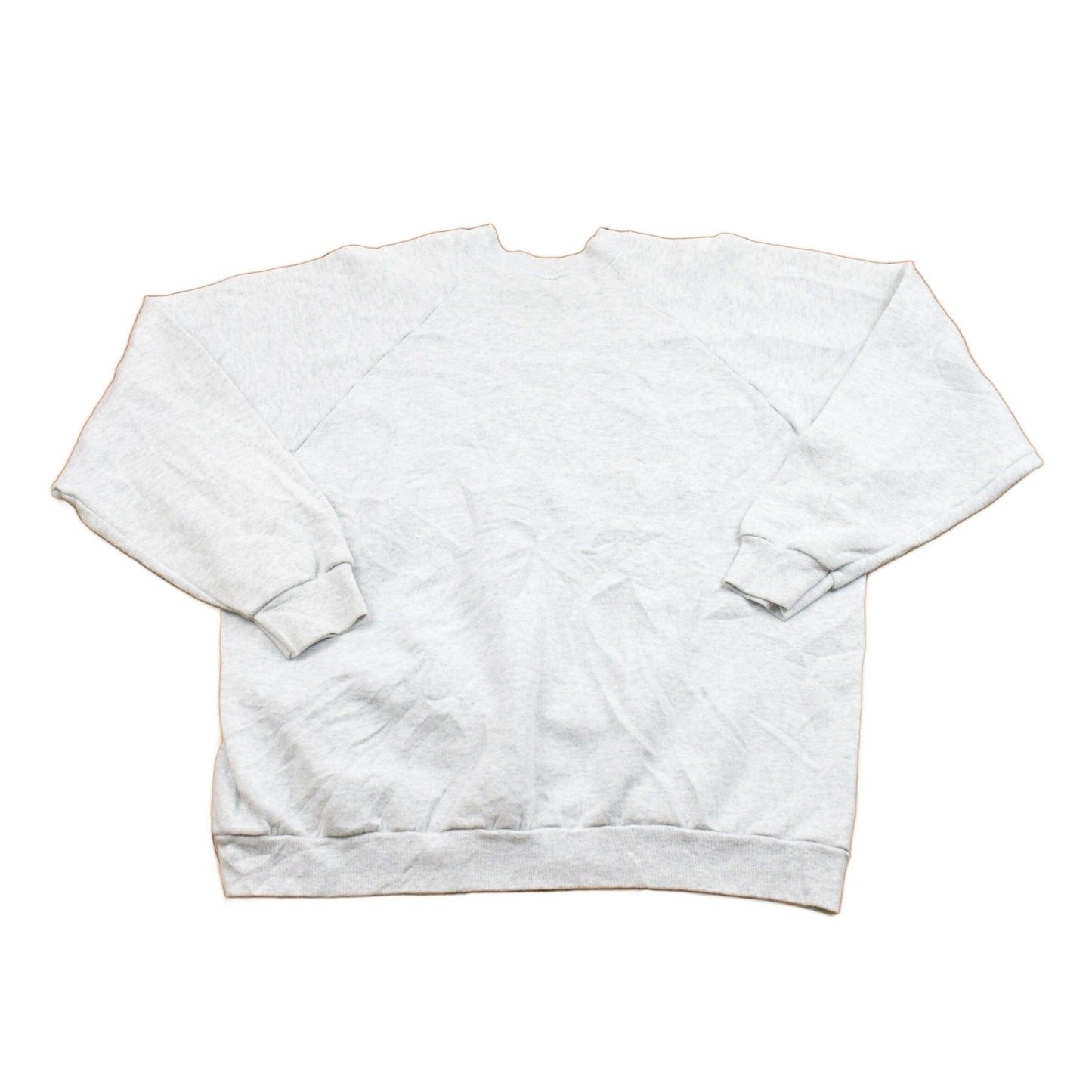 Vintage 1980s Blank Raglan Crewneck Sweatshirt Men's Large from propervintagecanada