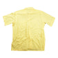 Vintage 1980s Blank Yellow Button Up Shirt Men's Large from propervintagecanada