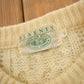 Vintage 1980s Blarney Woolen Mills Cable Knitted Sweater Men's 2XL from propervintagecanada