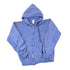 Vintage 1980s Blue Blank Hoodie Sweatshirt Mens S from propervintagecanada