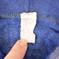 Vintage 1980s Blue Blank Hoodie Sweatshirt Mens S from propervintagecanada