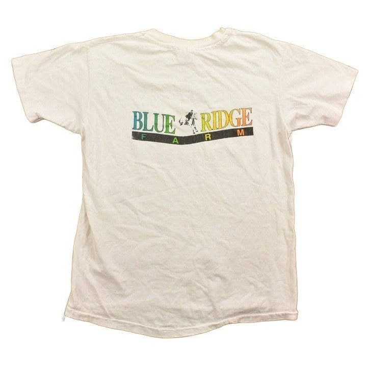 Vintage 1980s Blue Ridge Farm Theme Graphic T-Shirt Men's S from propervintagecanada