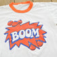 Vintage 1980s Boom Oranges Graphic Ringer T-Shirt Made In USA Mens S from propervintagecanada