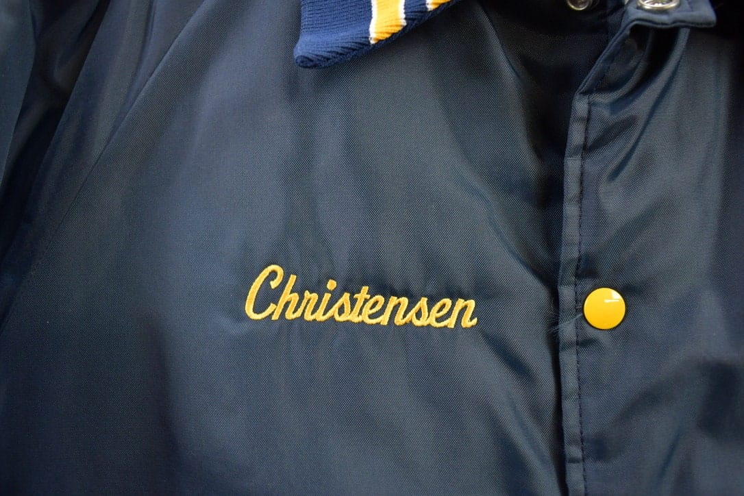 Vintage 1980s Brainerd Community College Bomber Jacket Men's Large from propervintagecanada