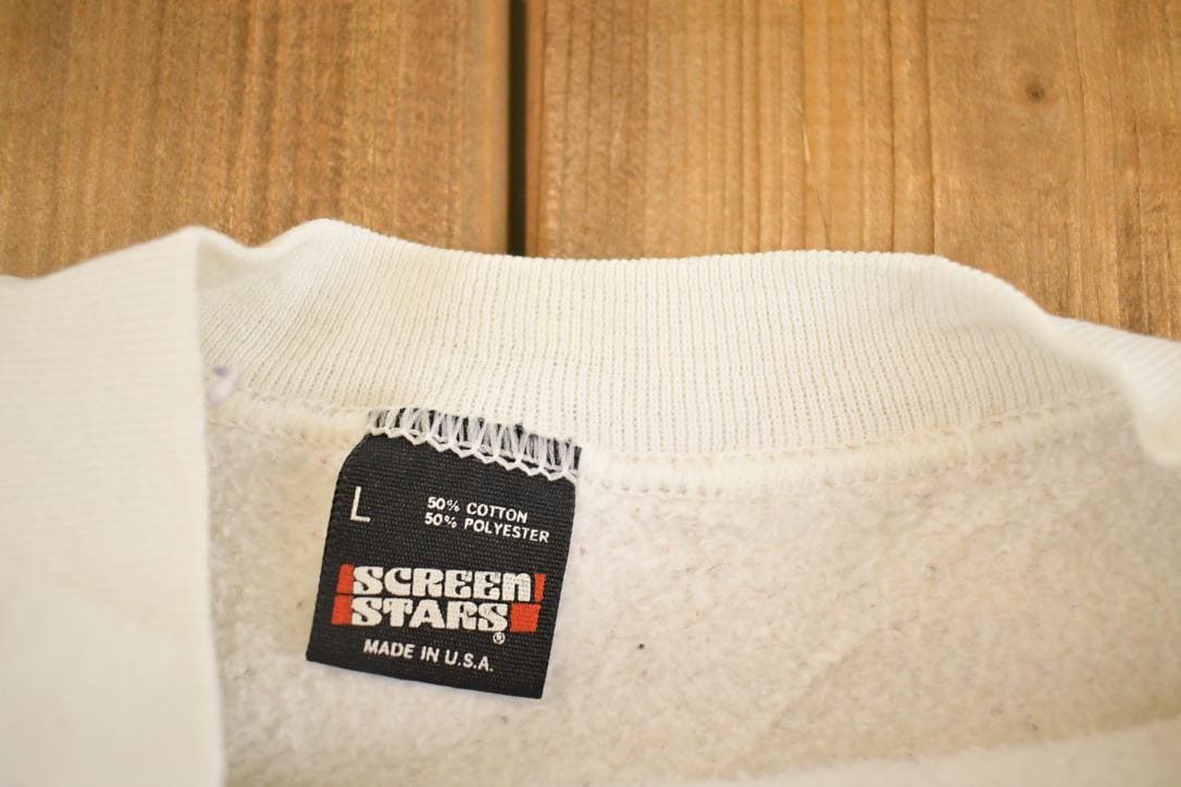 Vintage 1980s Breckenridge Ski Polar Bear Souvenir Crewneck Sweatshirt Mens L from propervintagecanada