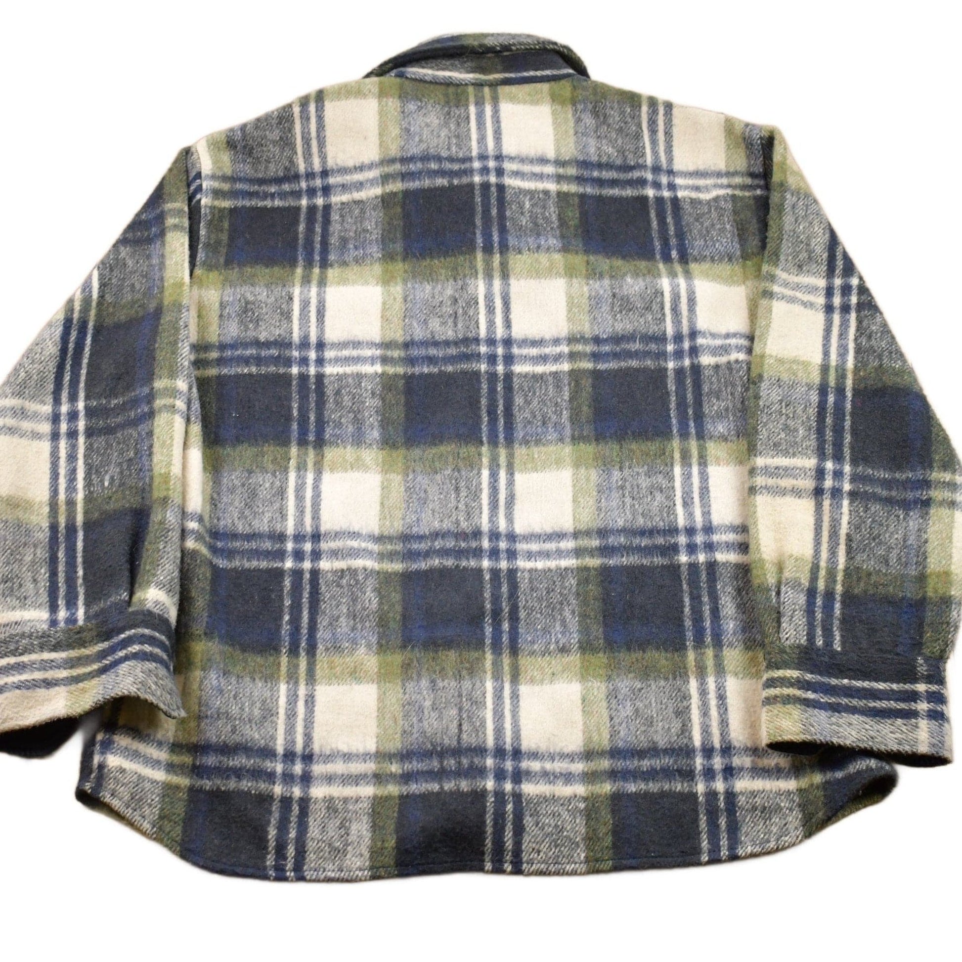 Vintage 1980s Brewster Plaid Button Up Board Shirt Men's Large from propervintagecanada