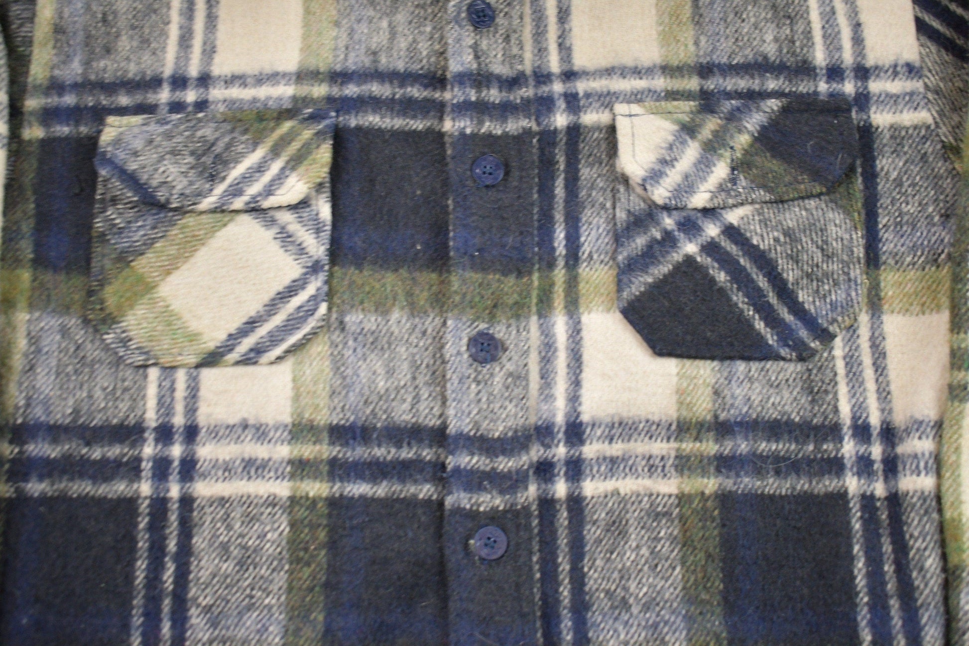 Vintage 1980s Brewster Plaid Button Up Board Shirt Men's Large from propervintagecanada