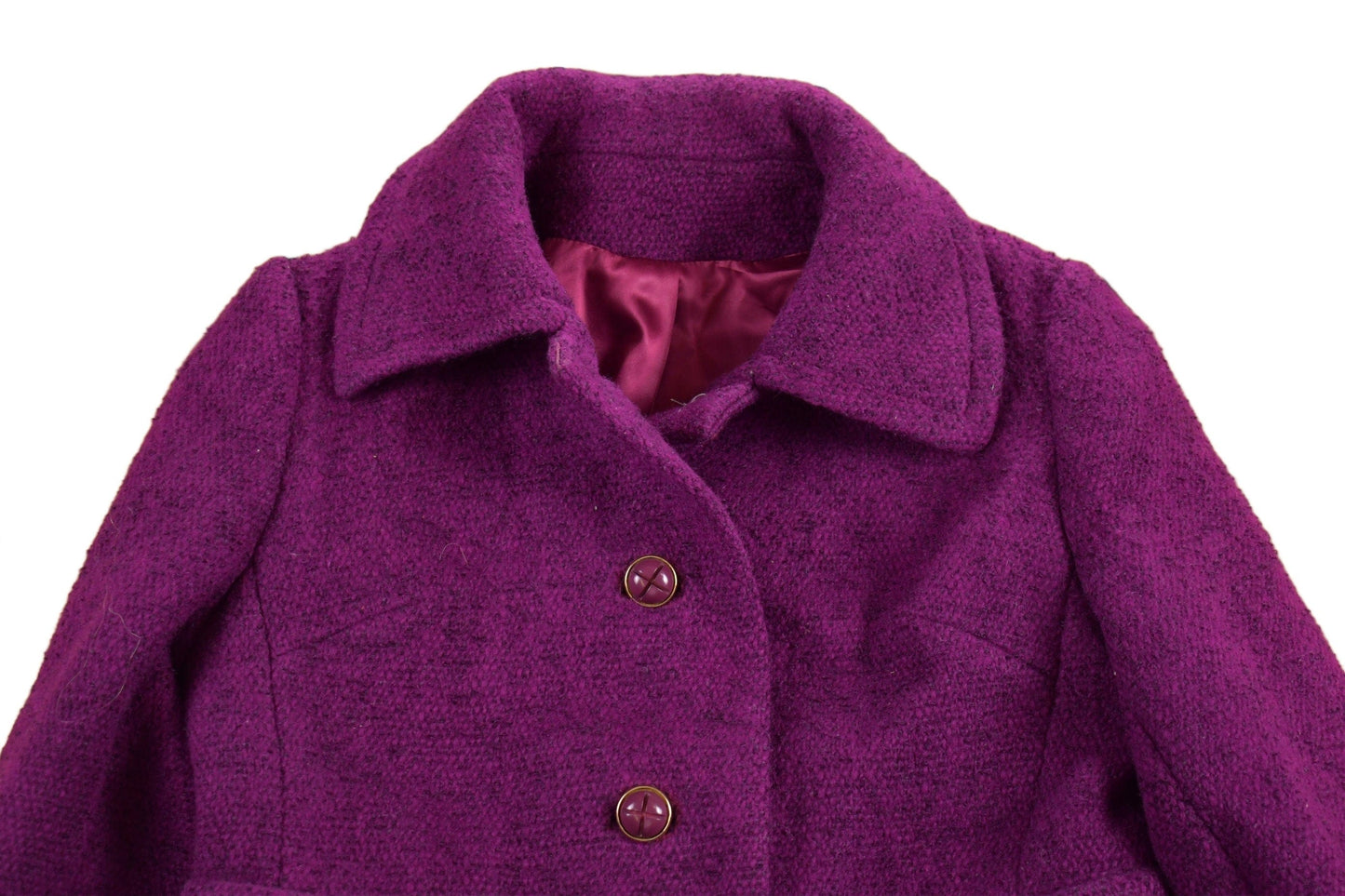 Vintage 1980s Bromleigh Wool Over Coat Men's Small from propervintagecanada