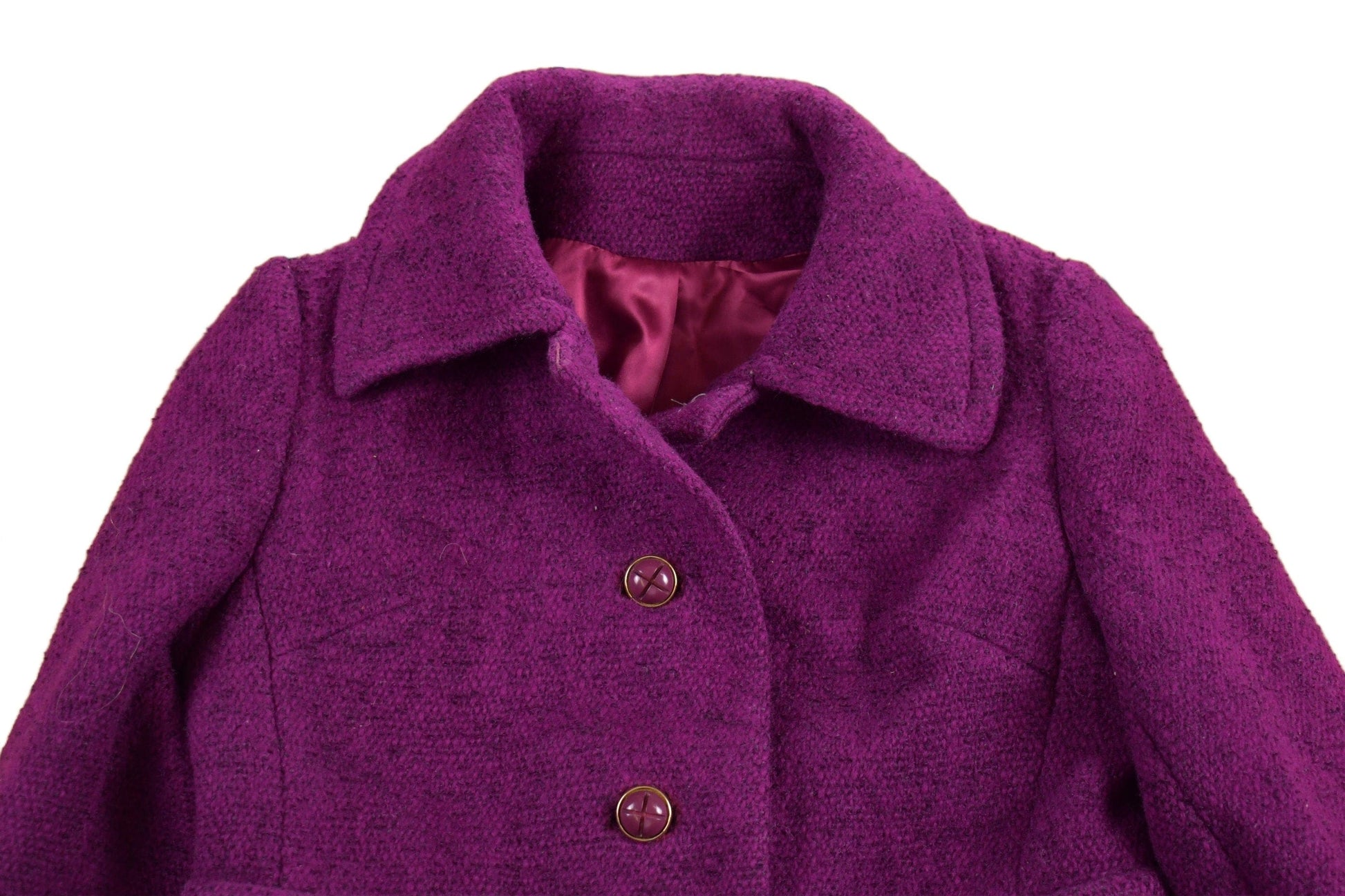 Vintage 1980s Bromleigh Wool Over Coat Men's Small from propervintagecanada