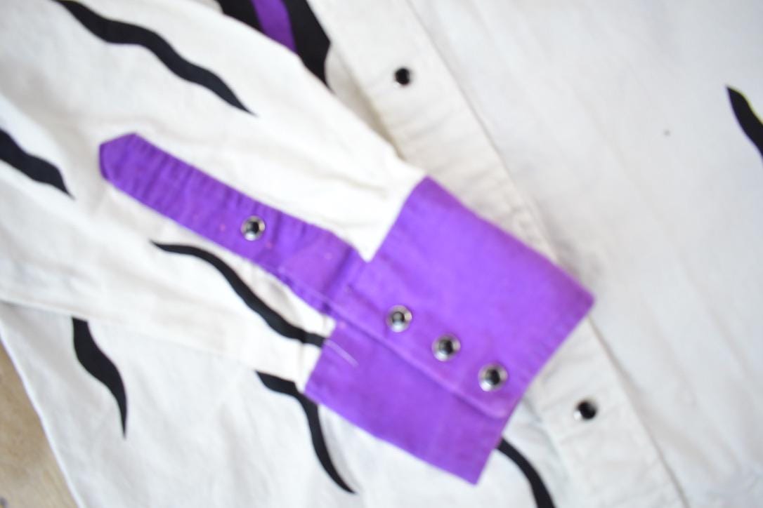 Vintage 1980s Brooks & Dunn Western Style Snap Button Shirt Men's Medium from propervintagecanada