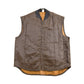 Vintage 1980s Brown Vest Men's Large from propervintagecanada