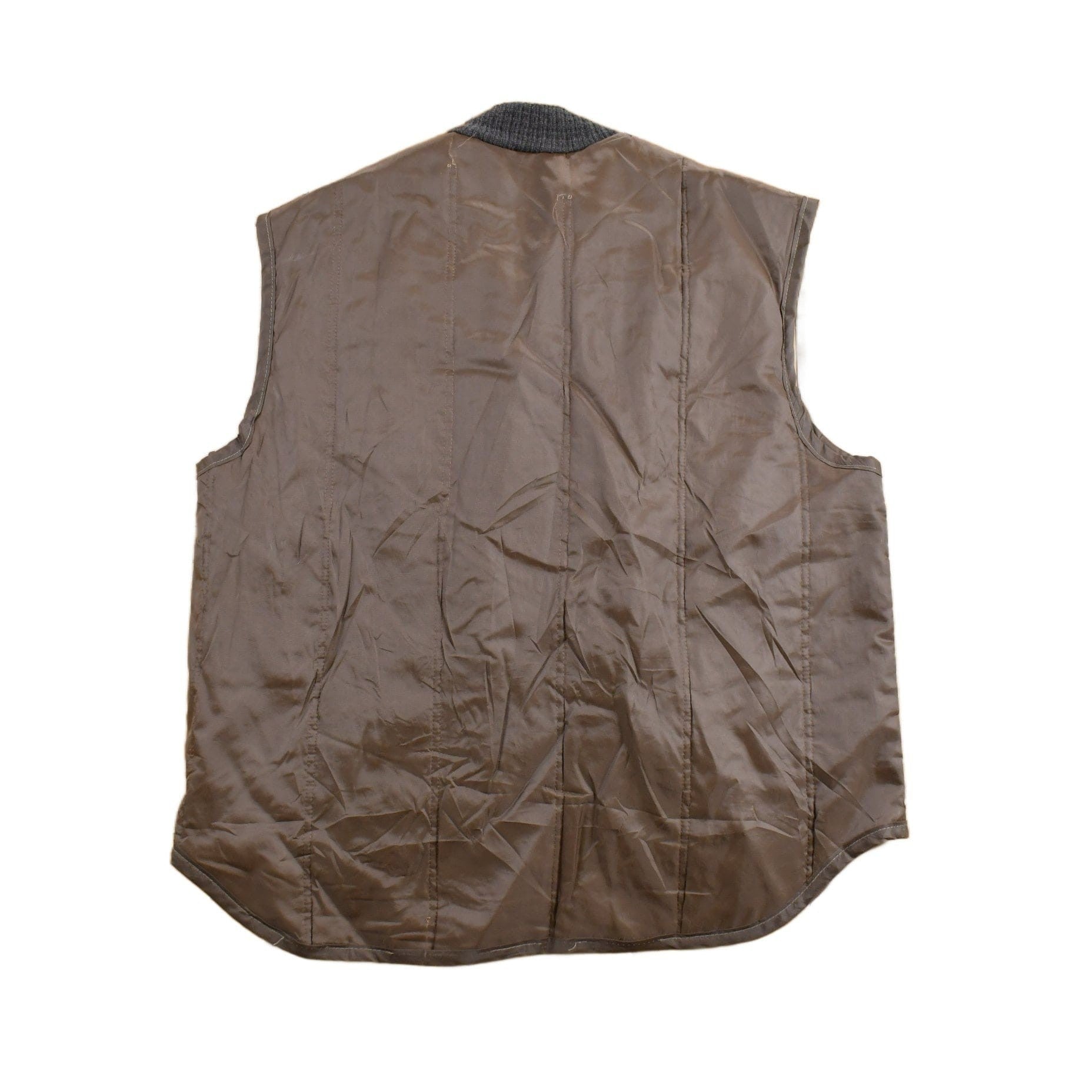 Vintage 1980s Brown Vest Men's Large from propervintagecanada