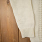 Vintage 1980s Cable Knit Acrylic Cardigan Sweater Men's Small from propervintagecanada
