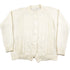 Vintage 1980s Cable Knit Acrylic Cardigan Sweater Men&