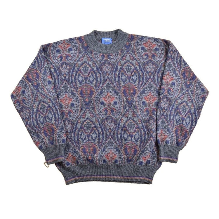 Vintage 1980s Cambridge Classics Knit Sweater Men's Large from propervintagecanada