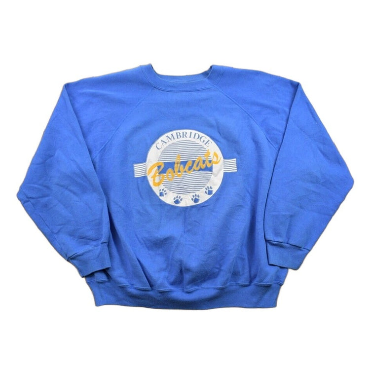 Vintage 1980s Cambridge University Collegiate Crewneck Men's Medium from propervintagecanada