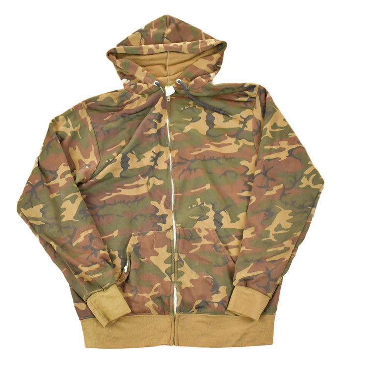 Vintage 1980s Camo Hoodie Sweatshirt Men's M from propervintagecanada