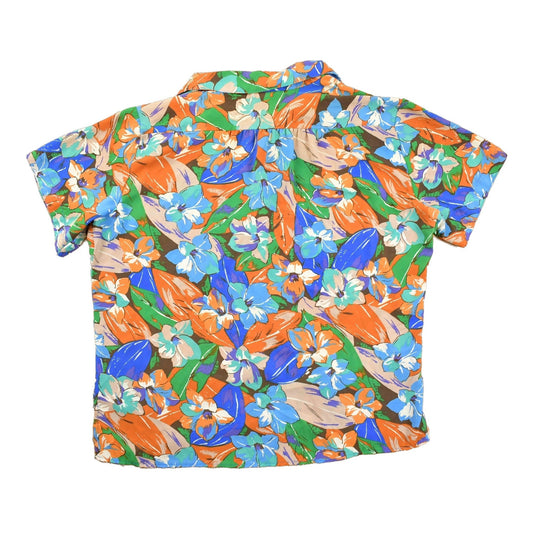 Vintage 1980s Campus Casuals Of California Floral Button Up Shirt Men's Medium from propervintagecanada