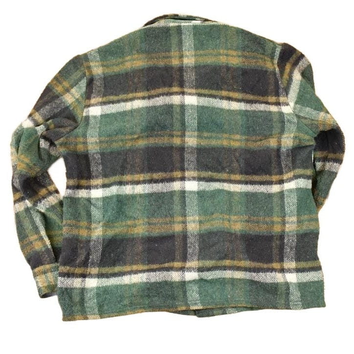 Vintage 1980s Canadian Lumberjack Plaid Button Up Shirt Men's L from propervintagecanada