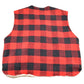 Vintage 1980s Canyon Guide Outfitters Buffalo Plaid Fleece Lined Vest Men's 2XL from propervintagecanada