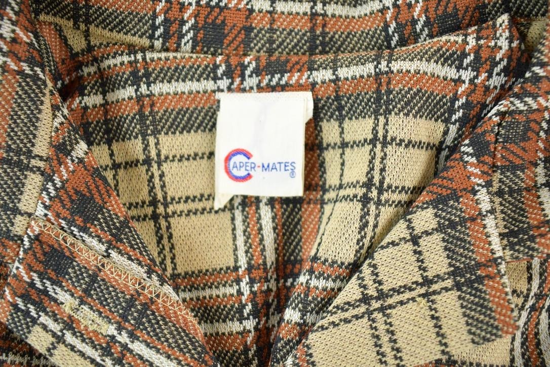 Vintage 1980s Caper Mates Button Up Western Style Shirt Men's Medium from propervintagecanada