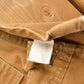 Vintage 1980s Carhartt Beige Canvas Double Knee Overalls Men's 40 x 26 from propervintagecanada