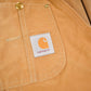Vintage 1980s Carhartt Beige Canvas Double Knee Overalls Men's 40 x 30 from propervintagecanada