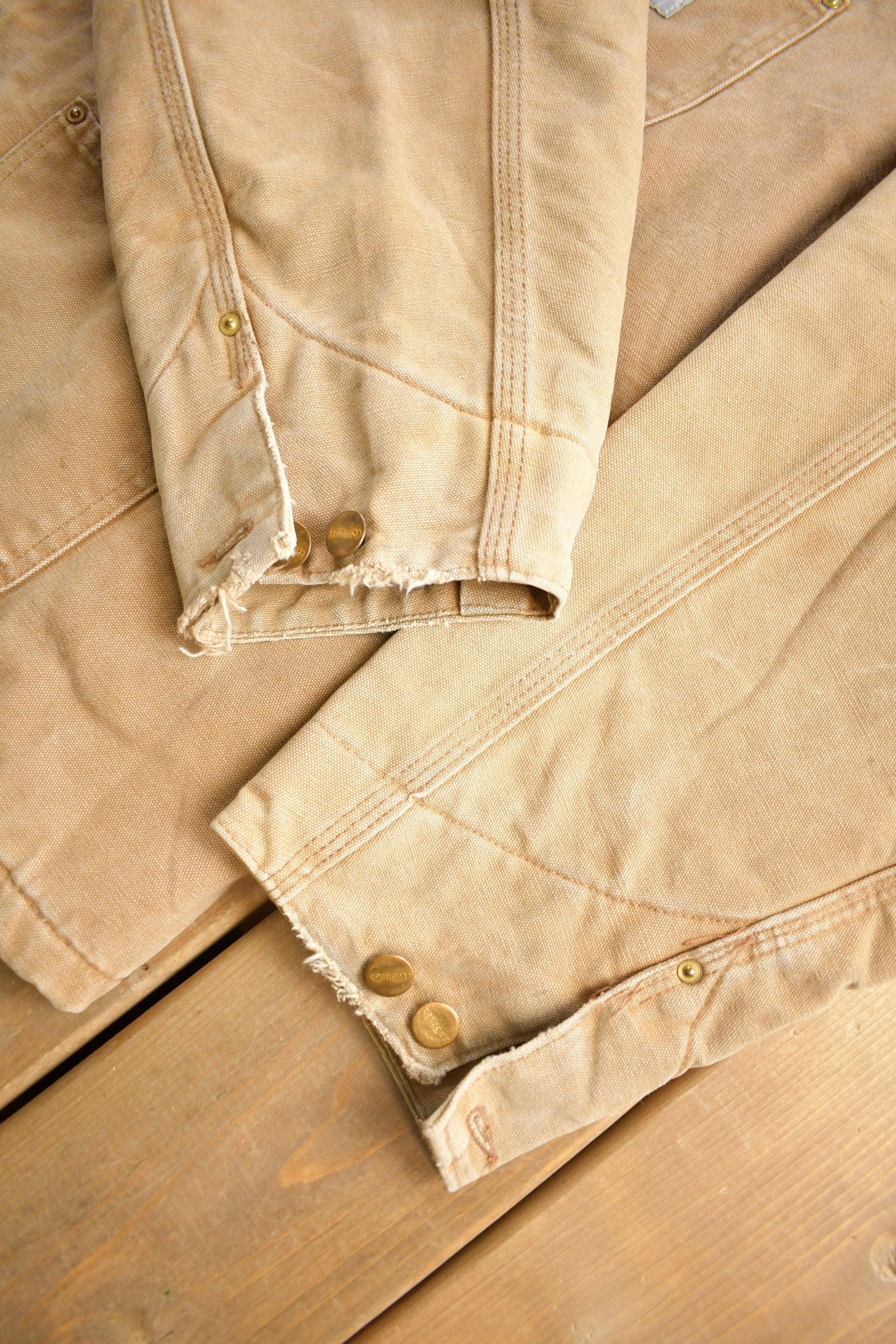 Vintage 1980s Carhartt Blanket Lined Chore Coat Men's 3XL from propervintagecanada