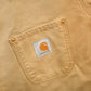 Vintage 1980s Carhartt Blanket Lined Chore Coat Men's XL from propervintagecanada