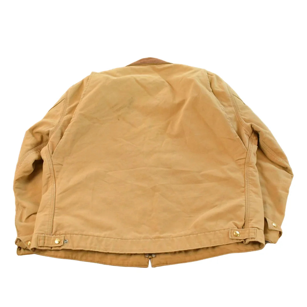 Vintage 1980s Carhartt Blanket Lined Detroit Jacket Men's 2XL from propervintagecanada
