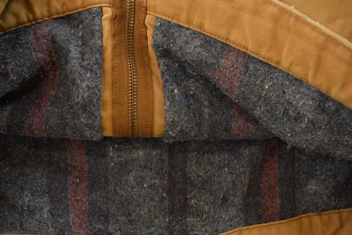 Vintage 1980s Carhartt Blanket Lined Detroit Jacket Men's 2XL from propervintagecanada