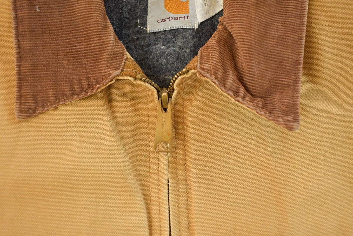 Vintage 1980s Carhartt Blanket Lined Detroit Jacket Men's 2XL from propervintagecanada