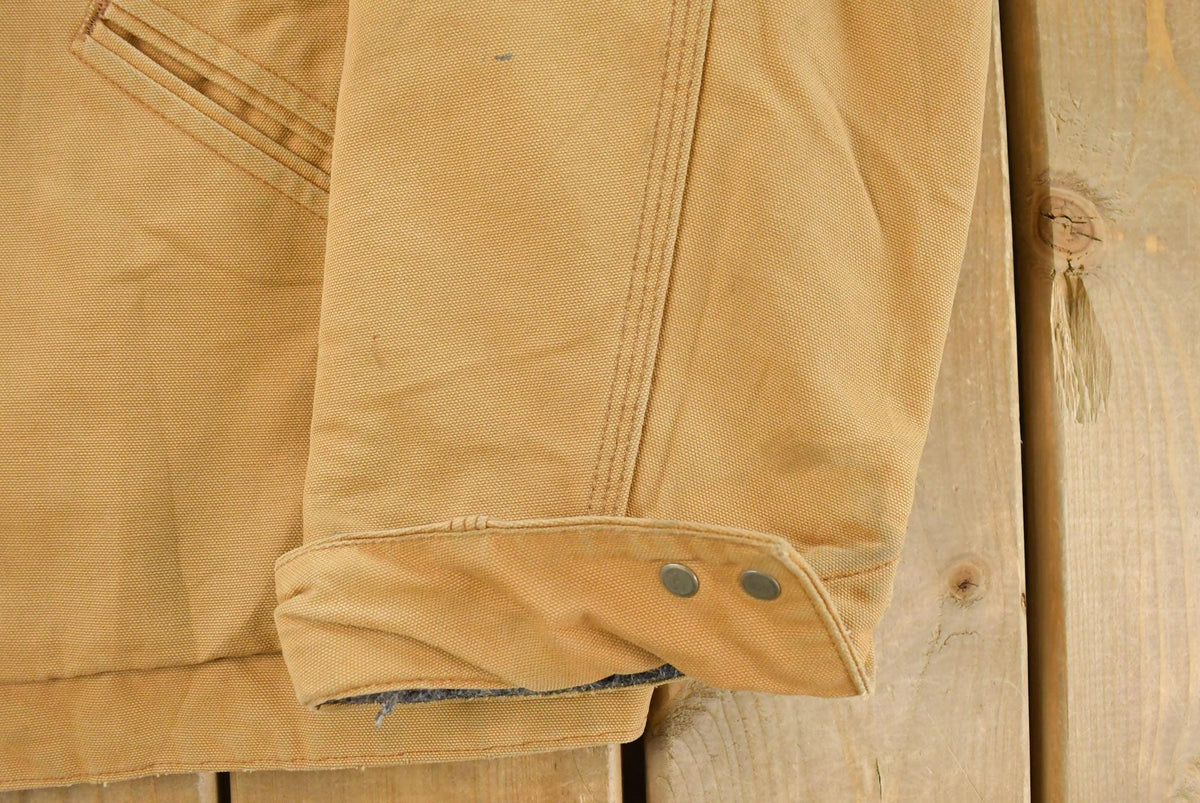 Vintage 1980s Carhartt Blanket Lined Detroit Jacket Men's 2XL from propervintagecanada