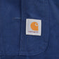 Vintage 1980s Carhartt Blue Canvas Double Knee Overalls Men's 50 x 31 from propervintagecanada