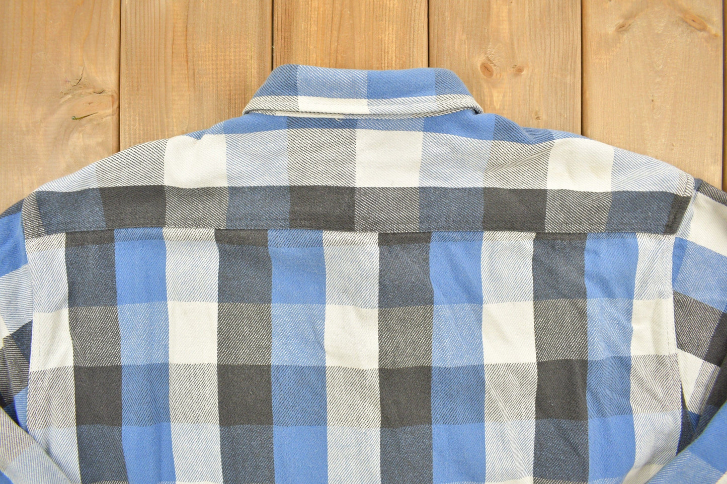 Vintage 1980s Carhartt Button Up Plaid Shirt Buffalo Plaid Men's 2XL from propervintagecanada