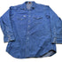 Vintage 1980s Carhartt Denim Button Up Shirt Men&