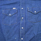 Vintage 1980s Carhartt Denim Button Up Shirt Men's Large from propervintagecanada