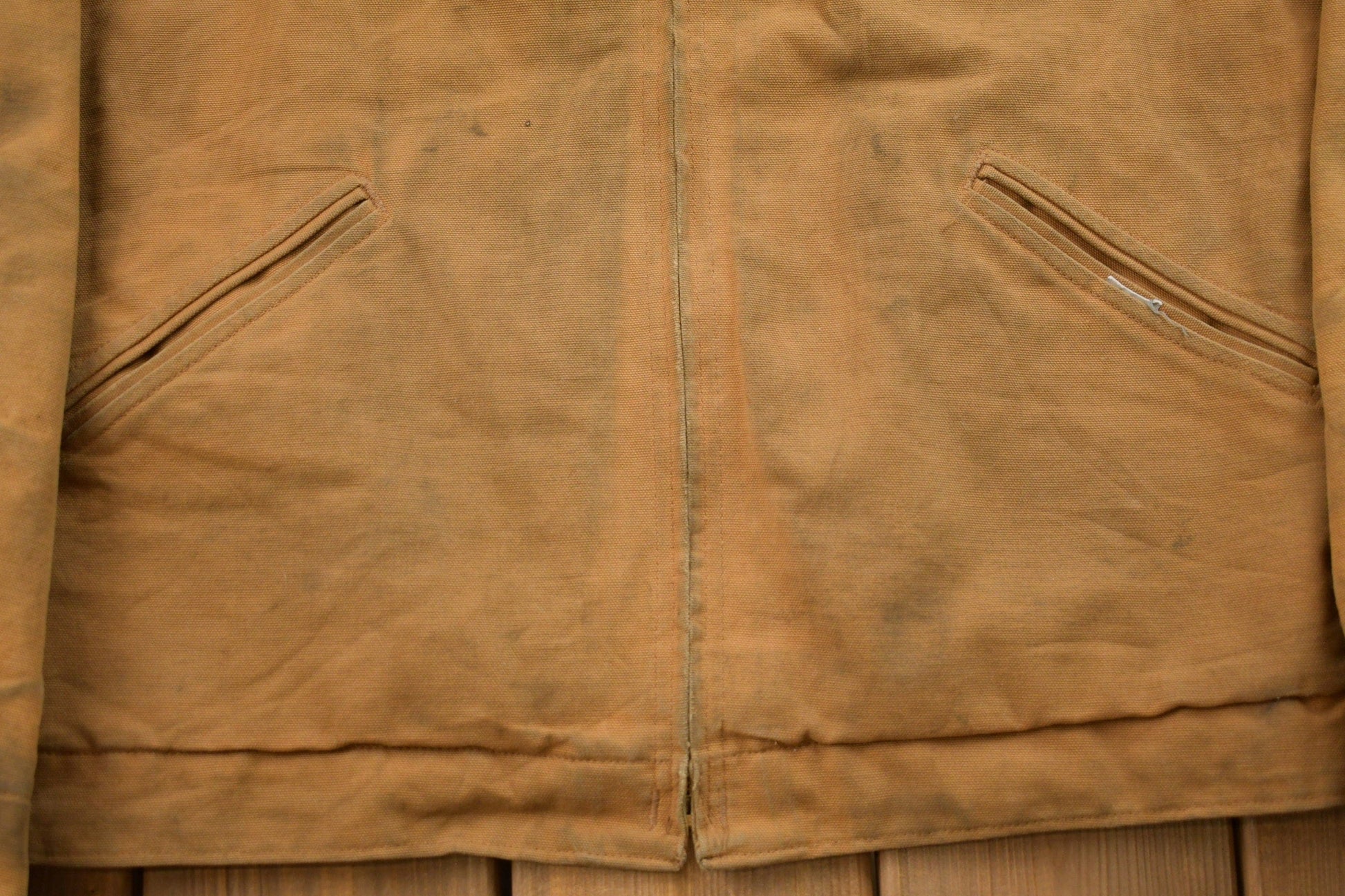 Vintage 1980s Carhartt Detroit Jacket Men's XL from propervintagecanada