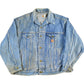 Vintage 1980s Carhartt Distressed Denim Trucker Work Jacket Men's Large from propervintagecanada