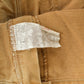 Vintage 1980s Carhartt Distressed Sun Faded Double Knee Pants Men's 37 x 29 from propervintagecanada