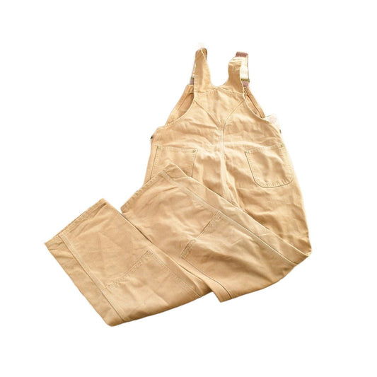 Vintage 1980s Carhartt Double Knee Canvas Overalls Men's 40 x 30 from propervintagecanada