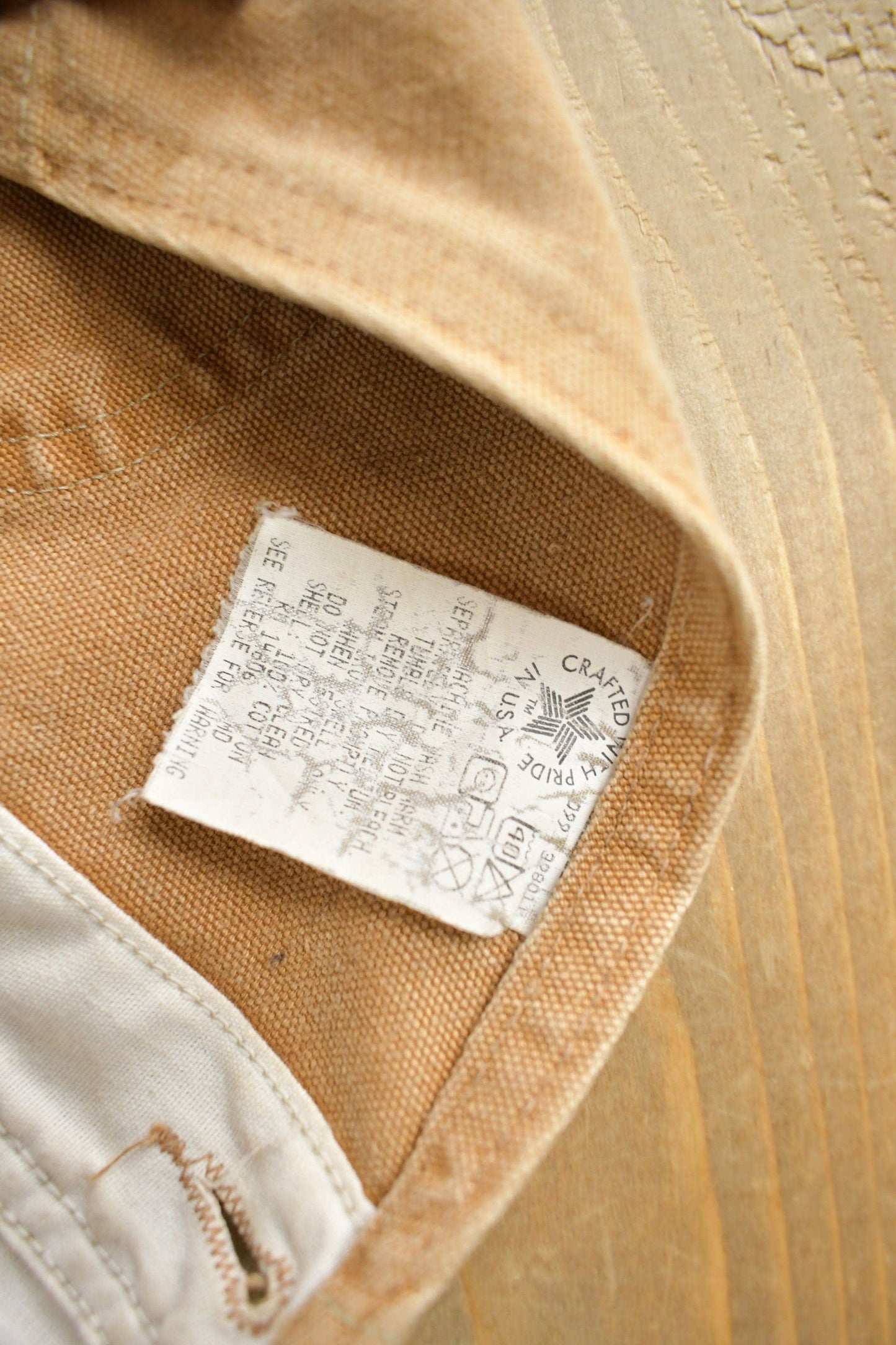 Vintage 1980s Carhartt Double Knee Canvas Overalls Men's 40 x 30 from propervintagecanada
