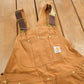 Vintage 1980s Carhartt Double Knee Quilted Canvas Overalls Men's 39 x 28 from propervintagecanada