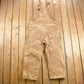 Vintage 1980s Carhartt Double Knee Quilted Canvas Overalls Men's 46 x 27 from propervintagecanada