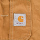 Vintage 1980s Carhartt Double Knee Quilted Canvas Overalls Men's 56 x 28 from propervintagecanada