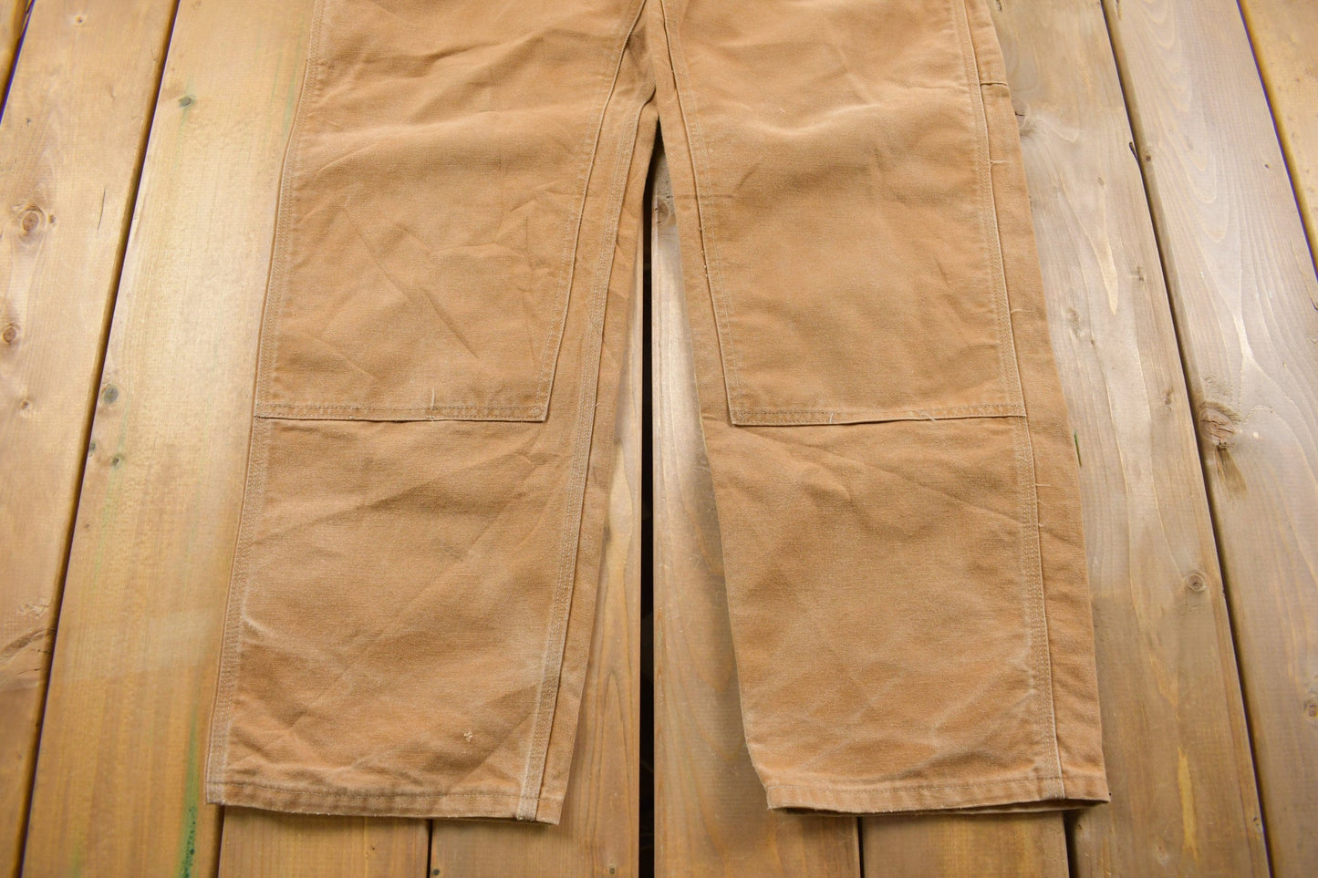 Vintage 1980s Carhartt Double Knee Work Pants Men's 38 x 31 from propervintagecanada