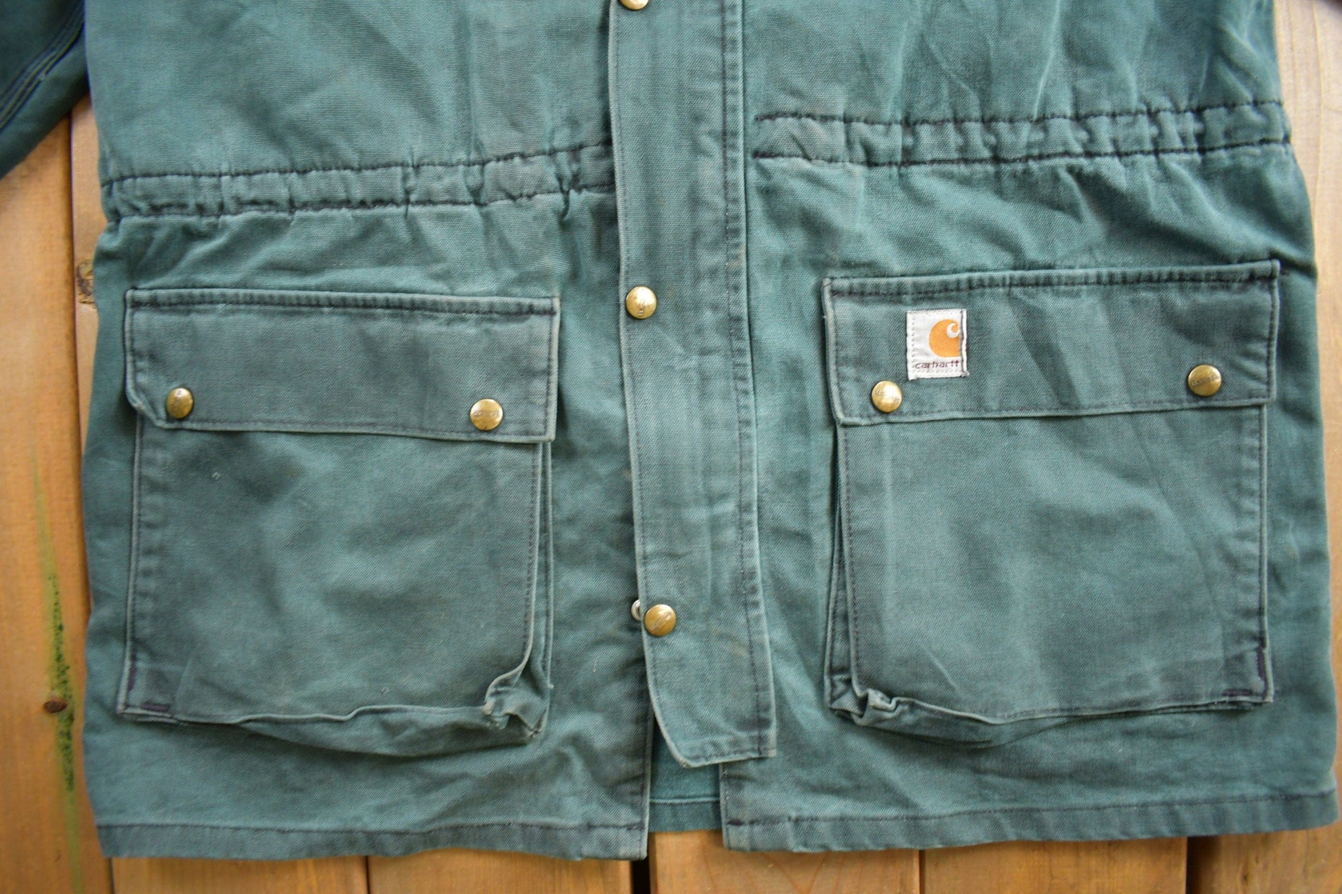 Vintage 1980s Carhartt Duster Jacket from propervintagecanada