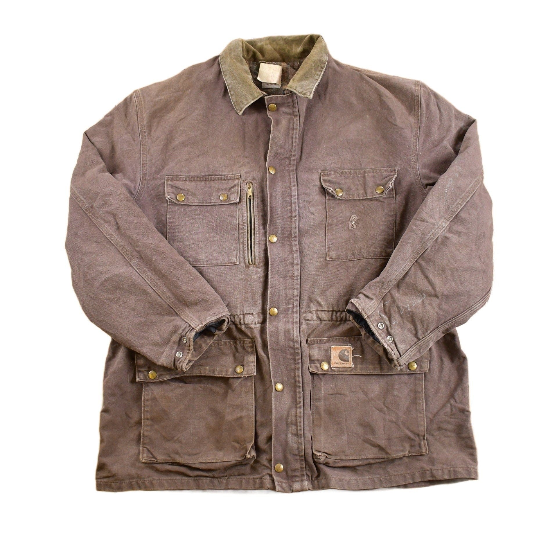 Vintage 1980s Carhartt Field Coat Men's XL from propervintagecanada