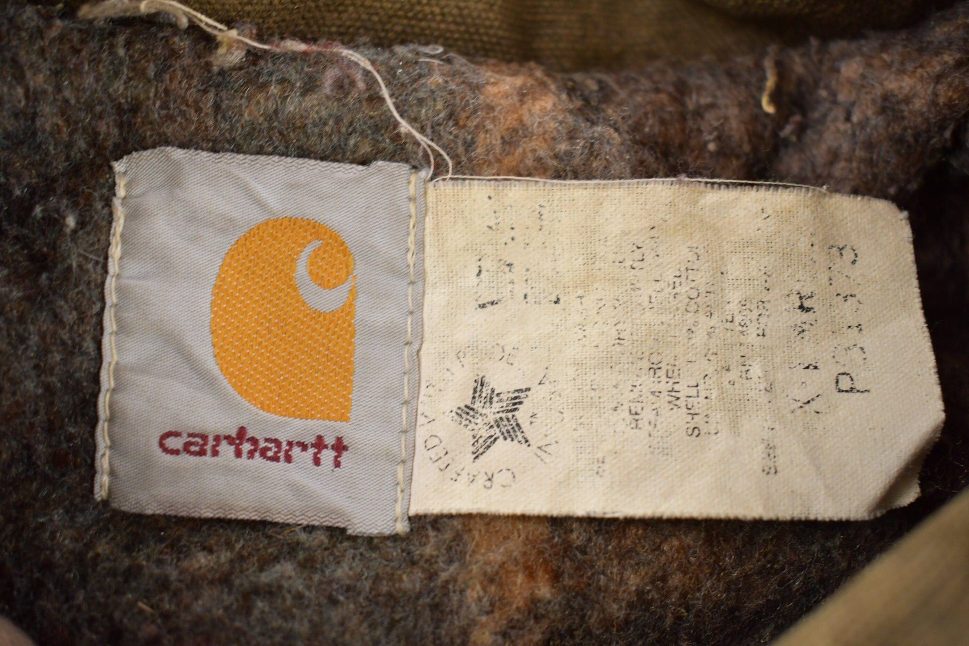 Vintage 1980s Carhartt Field Coat Men's XL from propervintagecanada